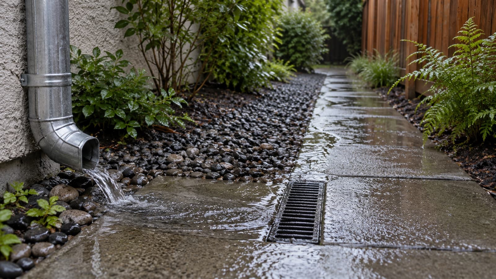 How Can Buyers Check Drainage Around a Bay Area Home?